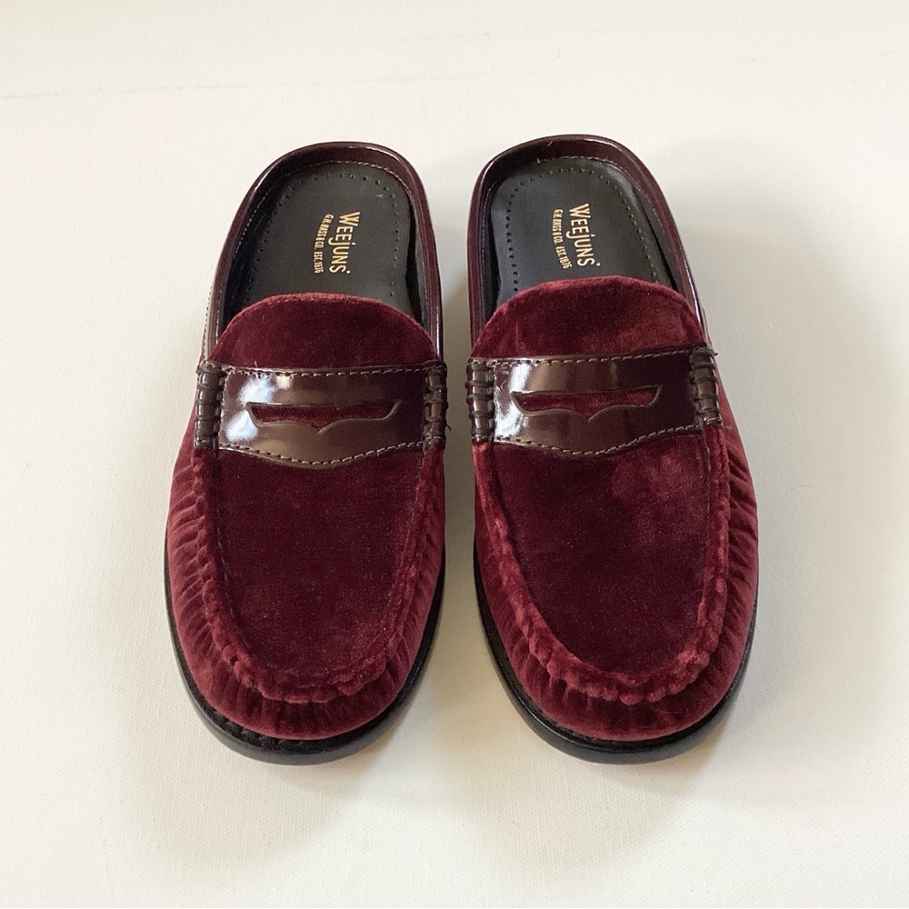 NWT GH Bass Weejuns Burgundy Loafers